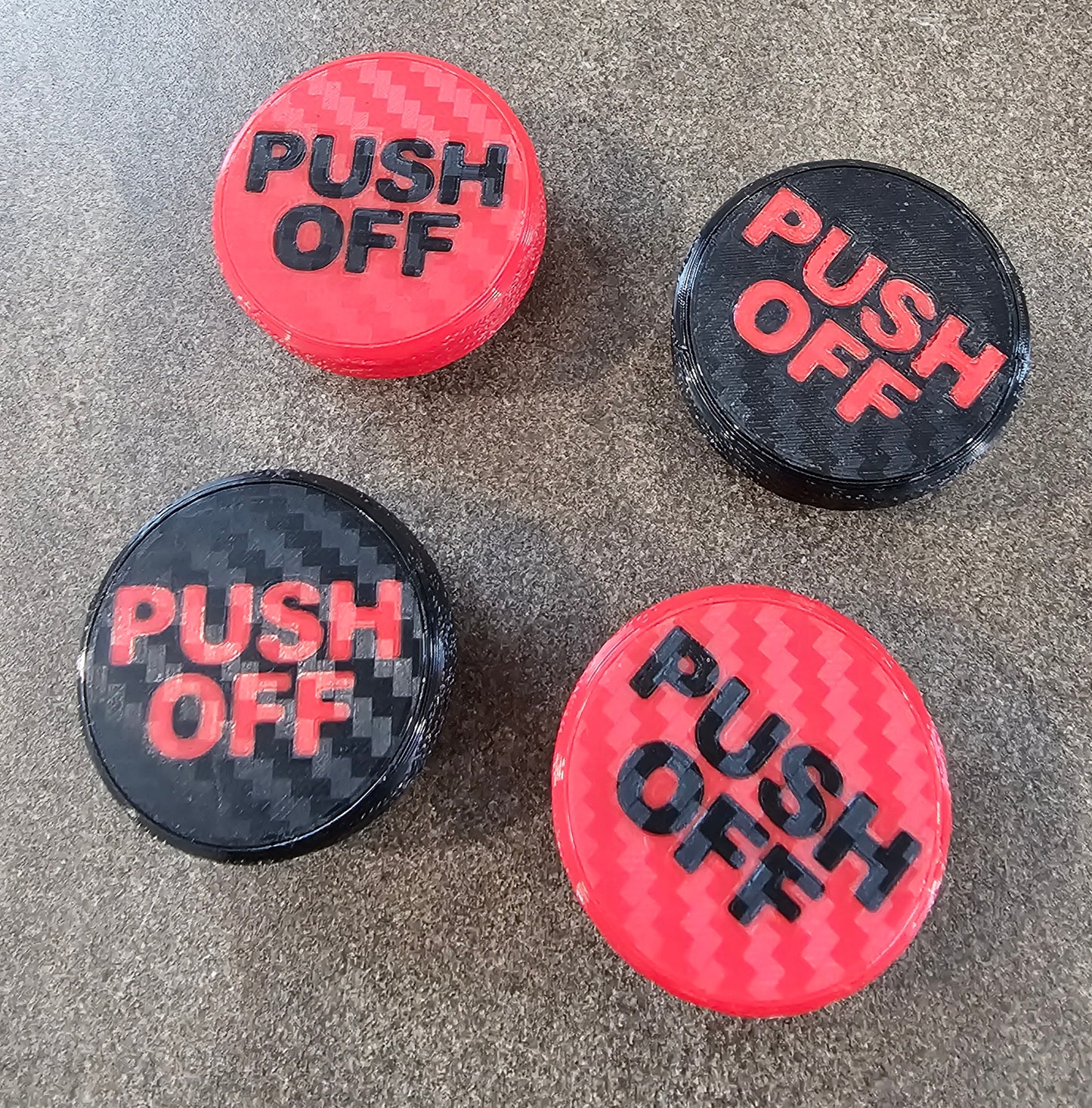 Battery Disconnect “PUSH OFF” Knob
